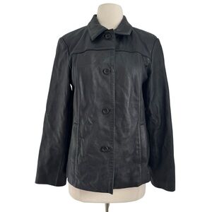 Vintage 90's Ann Taylor Leather Jacket